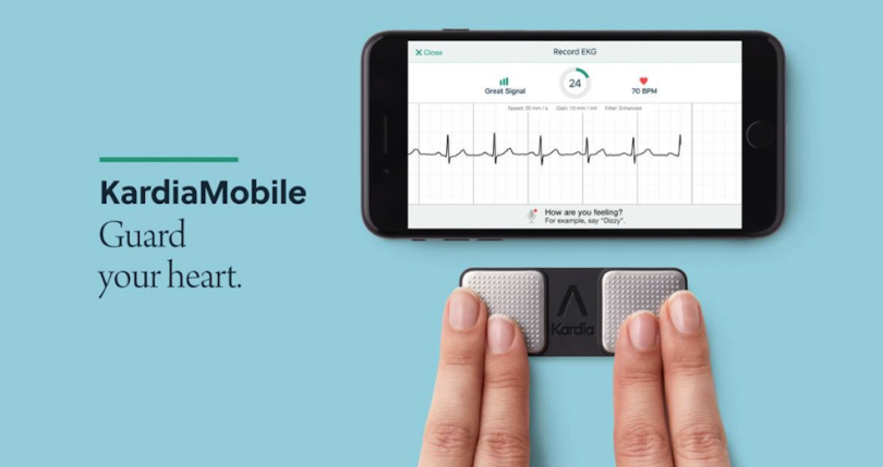 kardia mobile healthtech applications wearables