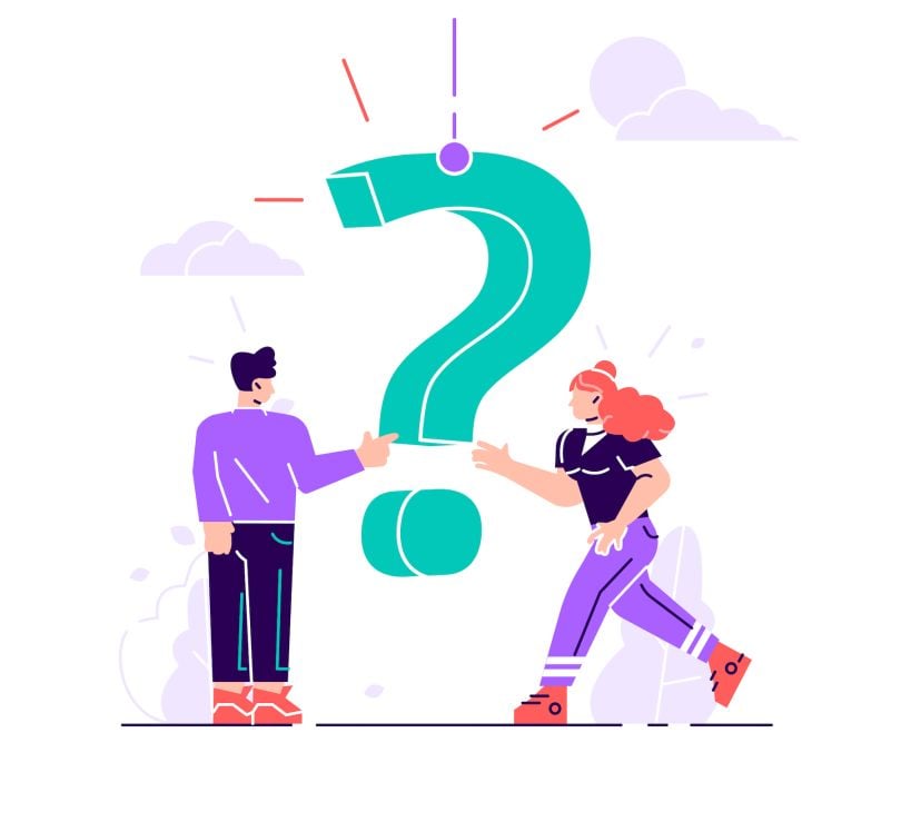 Customer Onboarding Questions Illustration