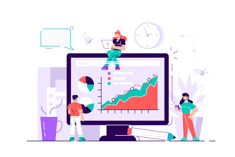 Sales metrics illustration