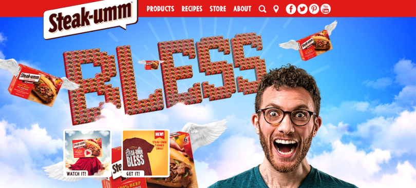 steak-umm store content marketing