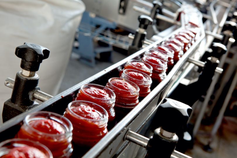 tomato sauce factory