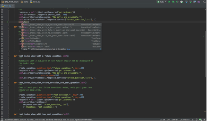 PyCharm Editor