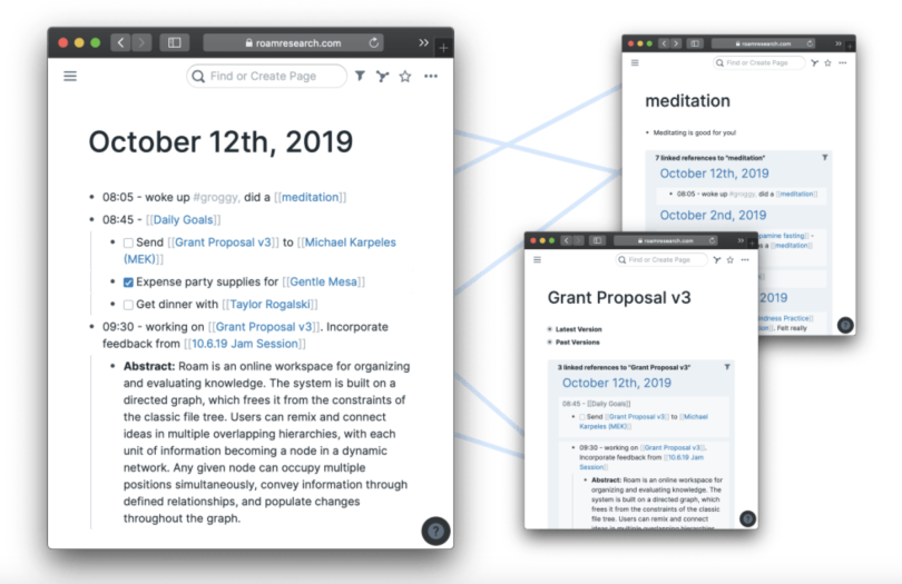 Roam Research preview