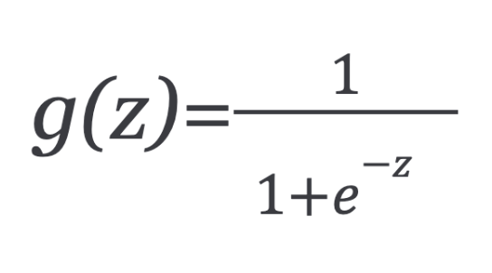 Sigmoid function equation