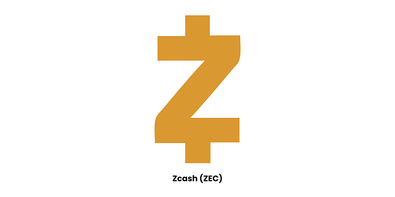 Zcash privacy coin logo.