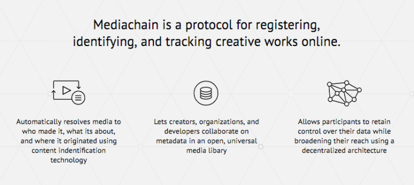 mediachain blockchain company nyc
