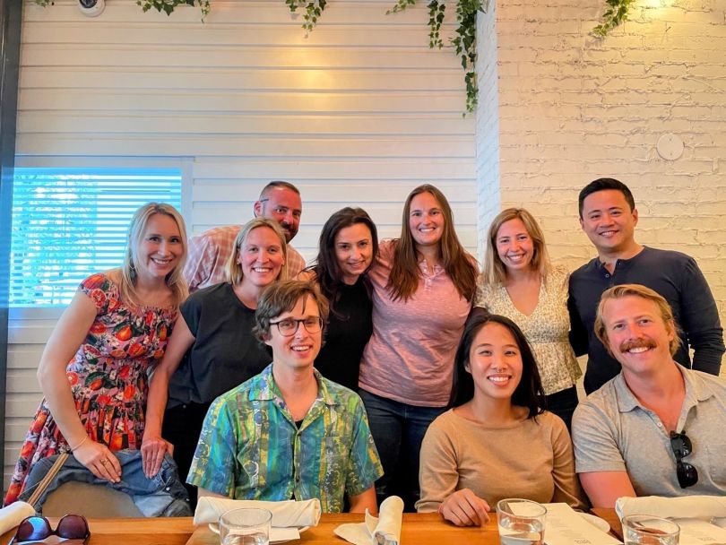 A group photo of New Era team members. 