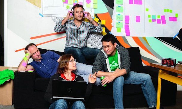 NexLP Chicago startup team photo