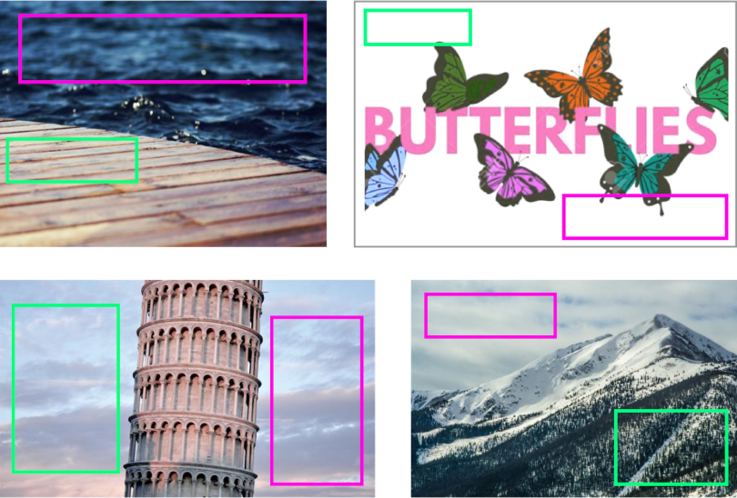 Object detection software uses deep learning to predict where copy fits best.