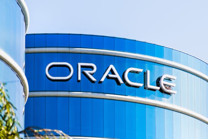 Oracle office building in Redwood City