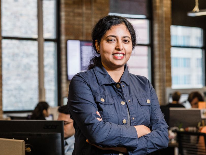 SPINS engineering manager Subha Adusumalli Chicago