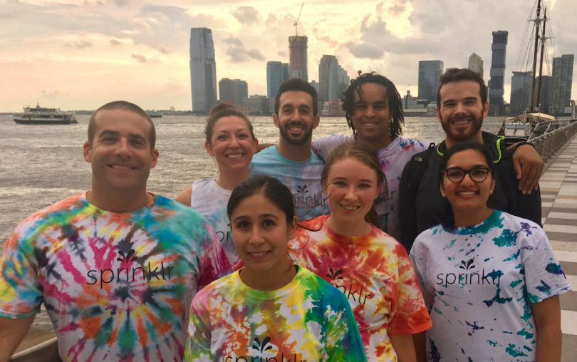 Sprinklr team photo