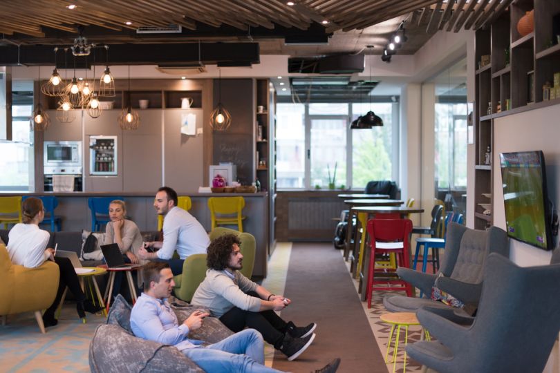 startup office stereotype