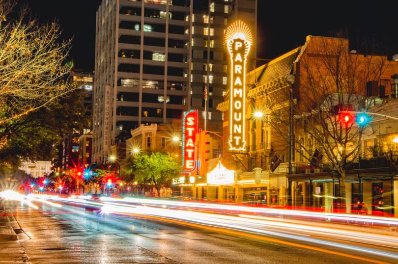 austin at night