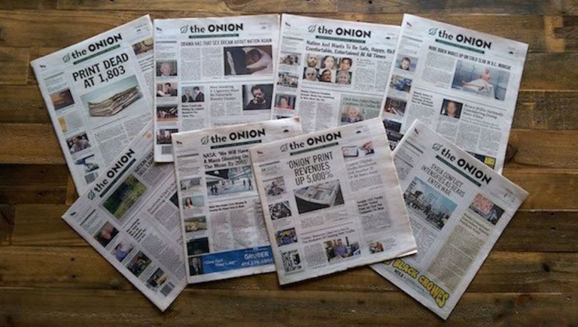 The Onion media companies Chicago