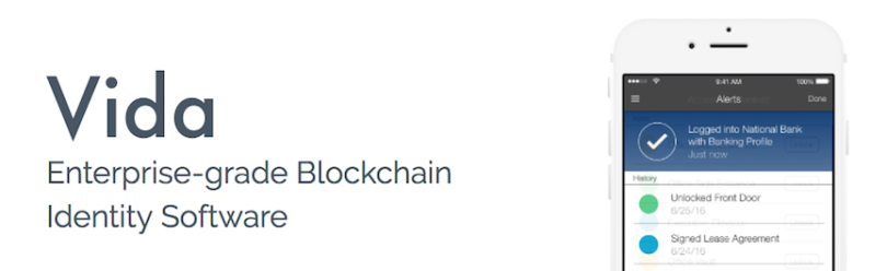 vida identity blockchain company nyc