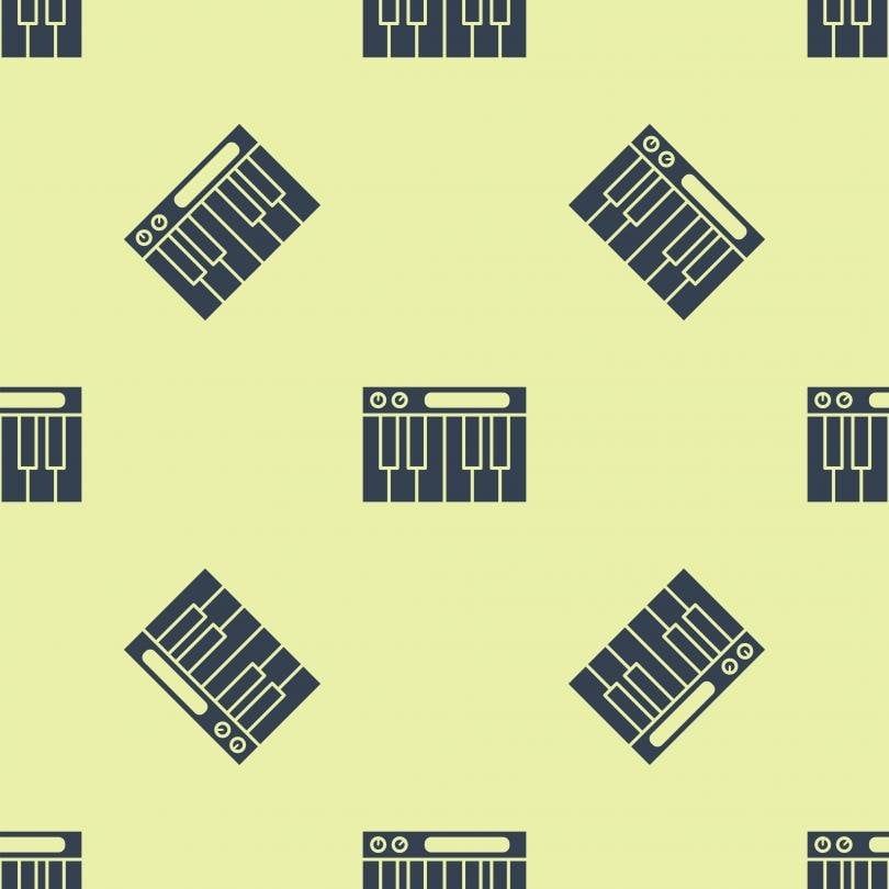 yellow piano image