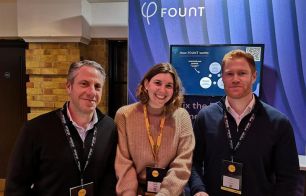 FOUNT Team at an event in London
