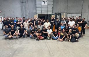 Company photo at HQ in Austin, TX