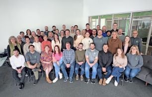 Cloverleaf team photo from January 2025